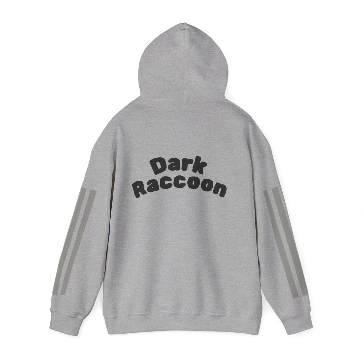 Cute Dark Raccoon Hoodie, Unisex Sweater, Cozy Sweatshirt, Fun Streetwear, Animal Lover Gift, Casual Outfit