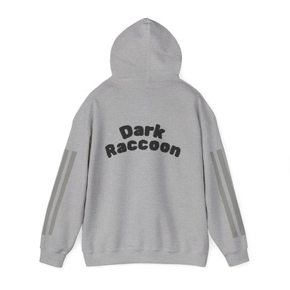 Cute Dark Raccoon Hoodie, Unisex Sweater, Cozy Sweatshirt, Fun Streetwear, Animal Lover Gift, Casual Outfit