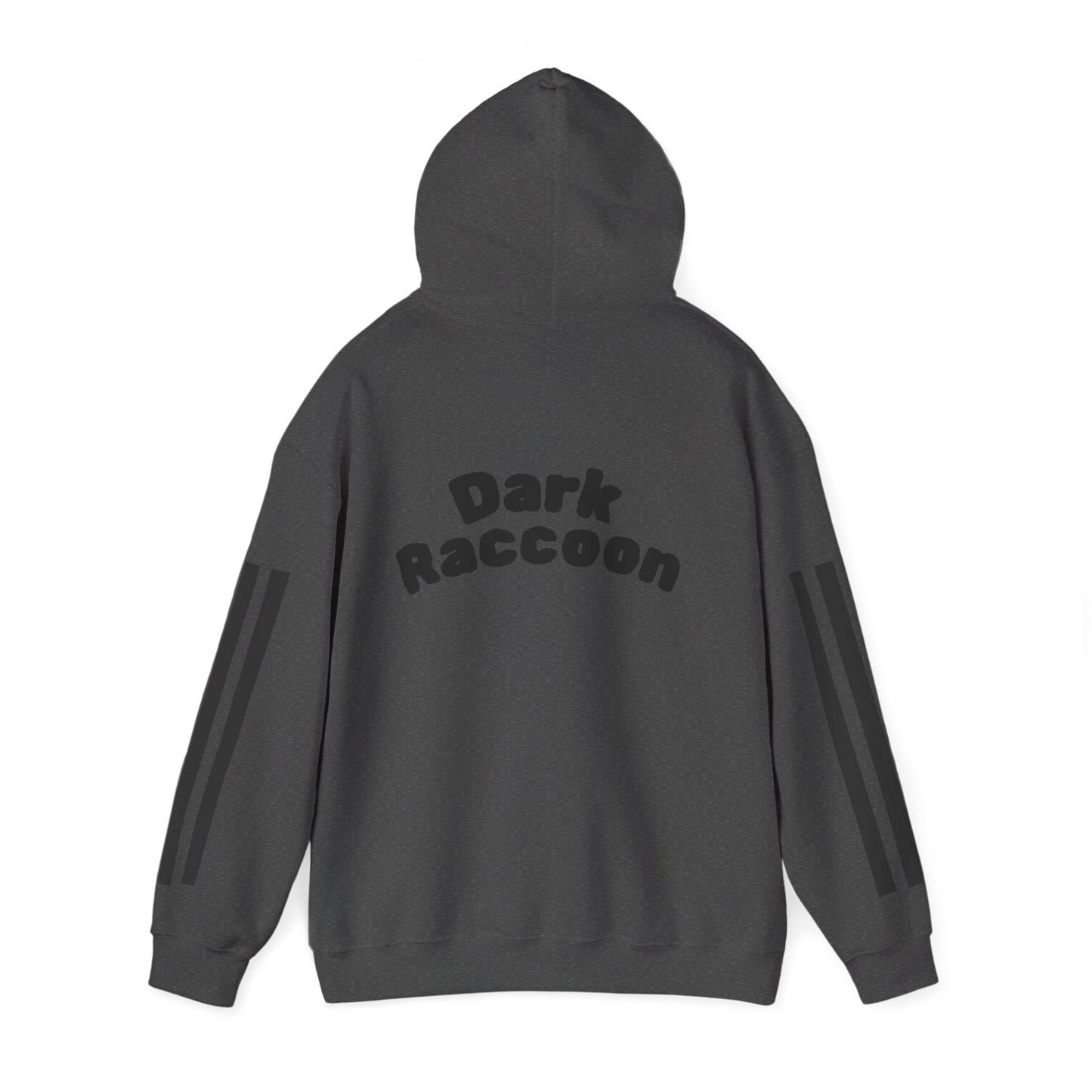 Cute Dark Raccoon Hoodie, Unisex Sweater, Cozy Sweatshirt, Fun Streetwear, Animal Lover Gift, Casual Outfit