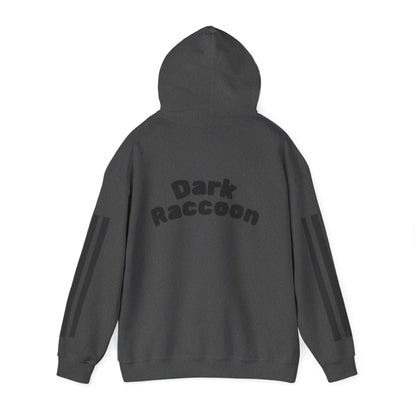Cute Dark Raccoon Hoodie, Unisex Sweater, Cozy Sweatshirt, Fun Streetwear, Animal Lover Gift, Casual Outfit