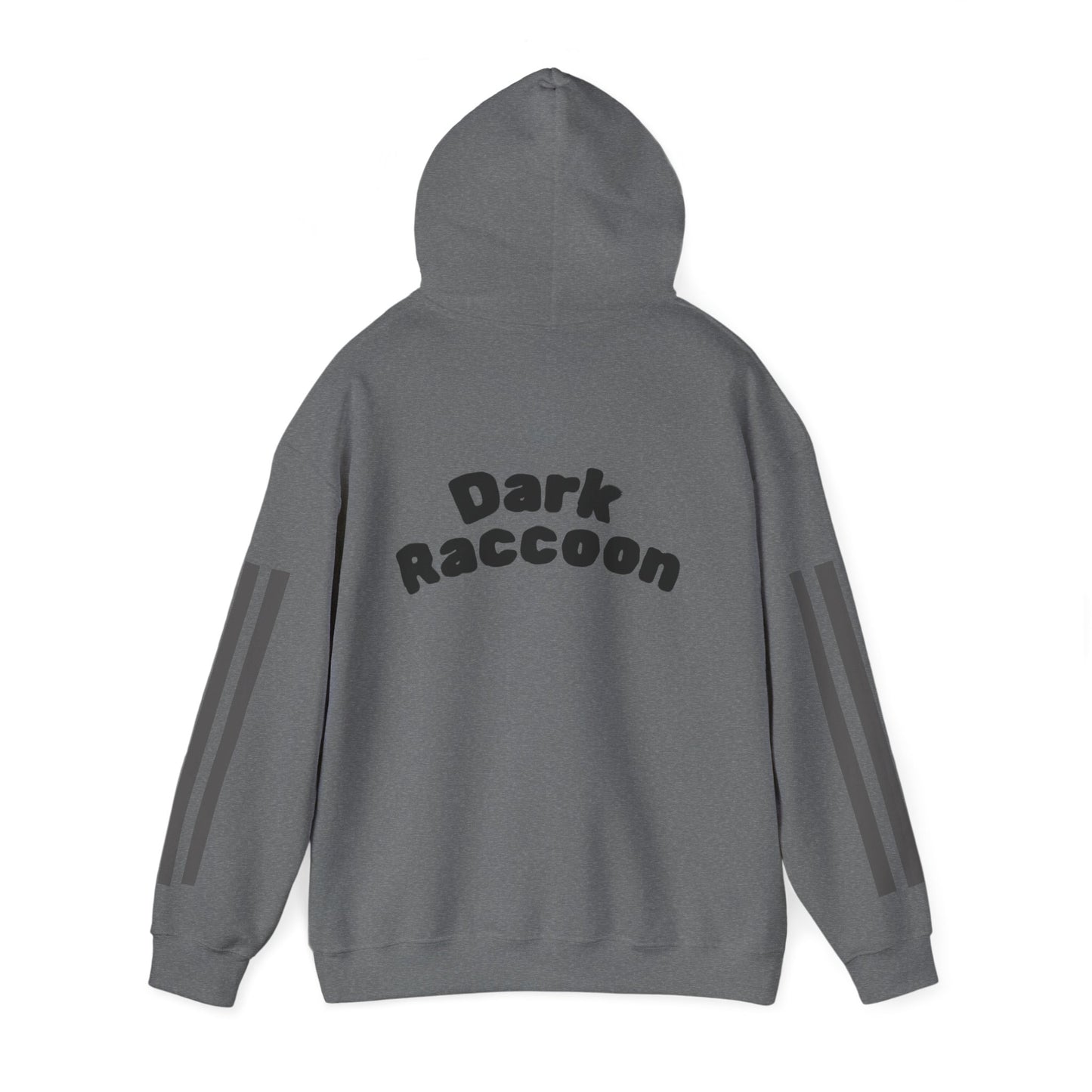 Cute Dark Raccoon Hoodie, Unisex Sweater, Cozy Sweatshirt, Fun Streetwear, Animal Lover Gift, Casual Outfit
