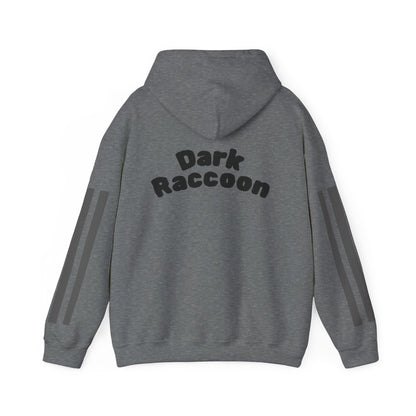 Cute Dark Raccoon Hoodie, Unisex Sweater, Cozy Sweatshirt, Fun Streetwear, Animal Lover Gift, Casual Outfit