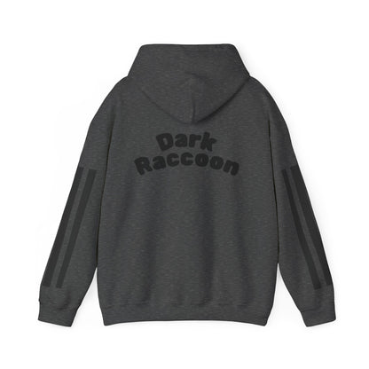 Cute Dark Raccoon Hoodie, Unisex Sweater, Cozy Sweatshirt, Fun Streetwear, Animal Lover Gift, Casual Outfit