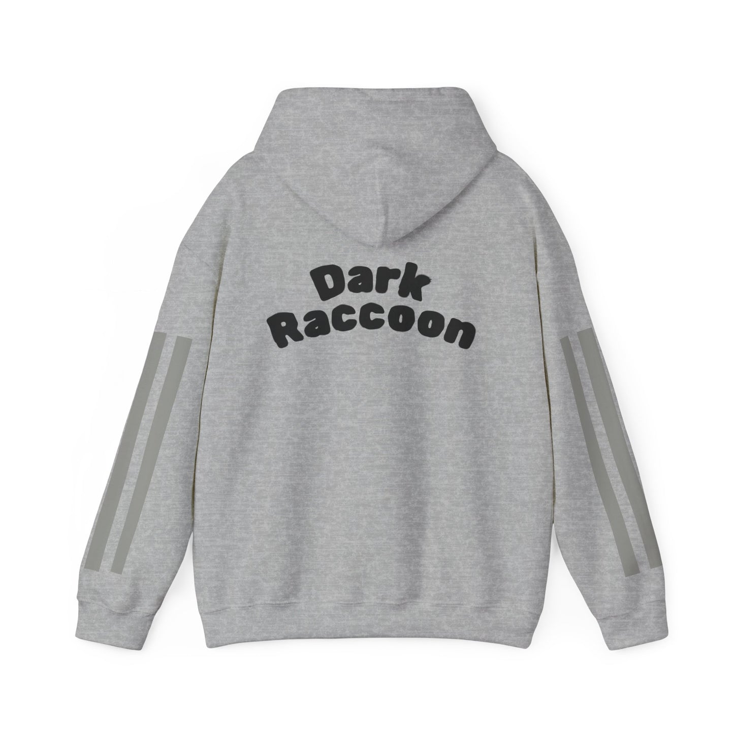 Cute Dark Raccoon Hoodie, Unisex Sweater, Cozy Sweatshirt, Fun Streetwear, Animal Lover Gift, Casual Outfit