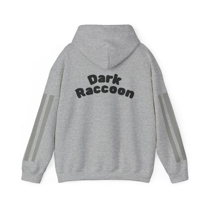 Cute Dark Raccoon Hoodie, Unisex Sweater, Cozy Sweatshirt, Fun Streetwear, Animal Lover Gift, Casual Outfit